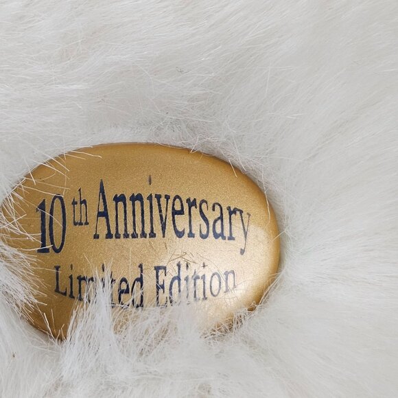 Kmart Holiday Bear Plush 10th Anniversary Limited Edition 1996 Green Hat Scarf - Picture 9 of 10